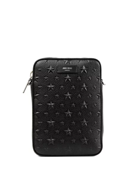 Geantă crossbody Jimmy Choo din piele negru