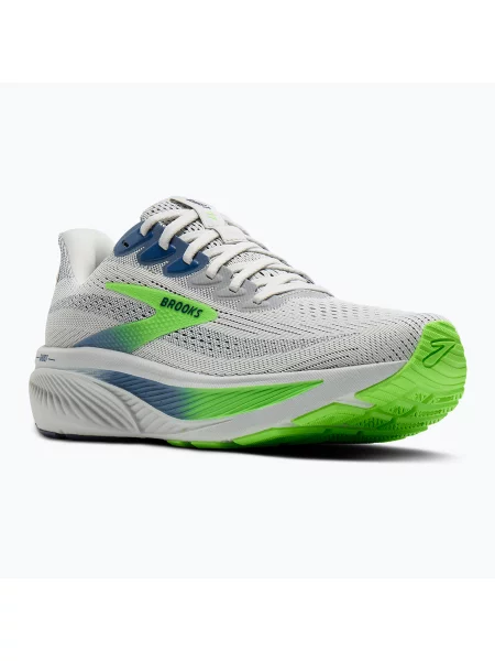 Бігові кросівки Brooks Ghost 17 oyster/beacon blue/gecko сині