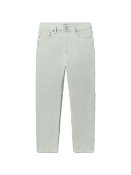 Дънки straight leg Agolde зелено