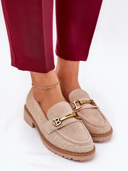 Mokasíny Boto béžové