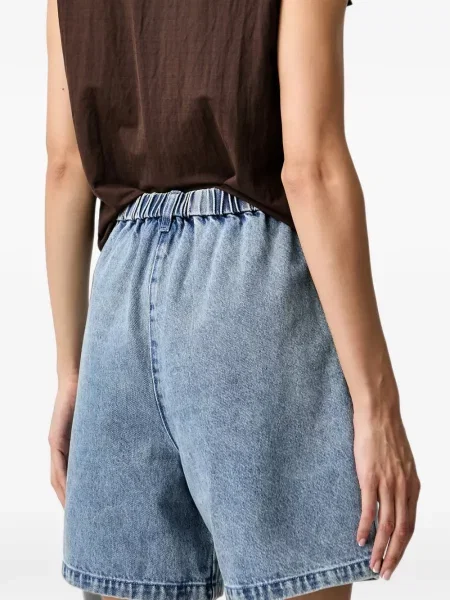 Pantaloni scurți din denim Morgan albastru