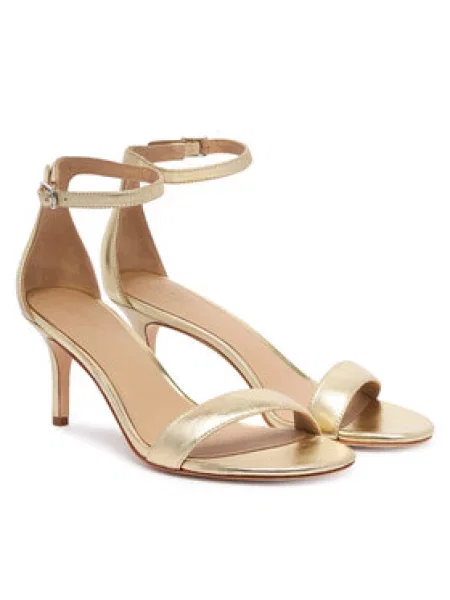 Lauren Ralph Lauren sandale od kože Allie Mid