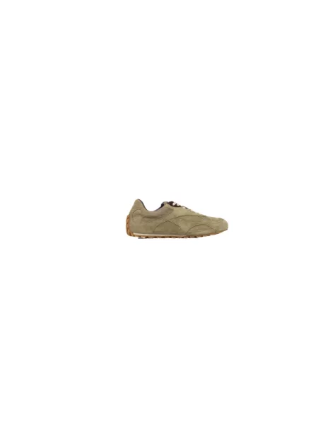 Sneakersy Bottega Veneta skórzane beżowe