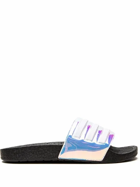 Papuci Adidas argintiu
