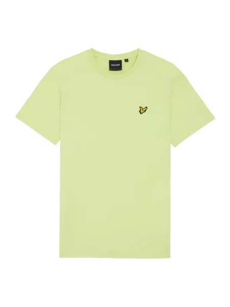 Koszulka Lyle & Scott z krótkim rękawem klasyczna żółta