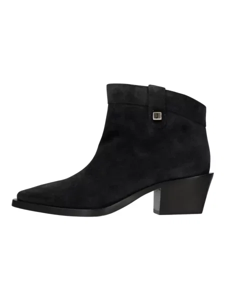 Buty do kostki Maison Skorpios zamszowe czarne