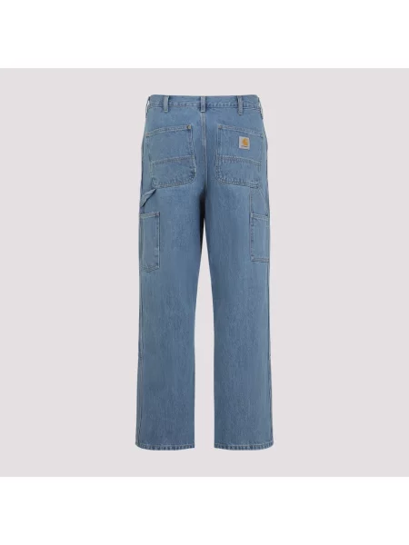 Carhartt WIP jeansy Double Knee Pant niebieskie