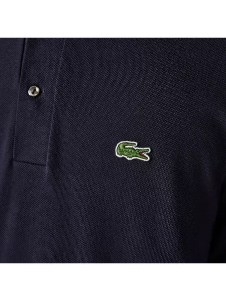 Поло Lacoste синее