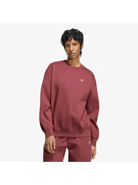 Lung hanorac crewneck Adidas Originals din fleece