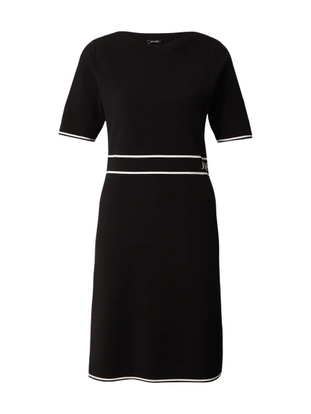 JOOP! Rochie tricotat Kirla negru alb