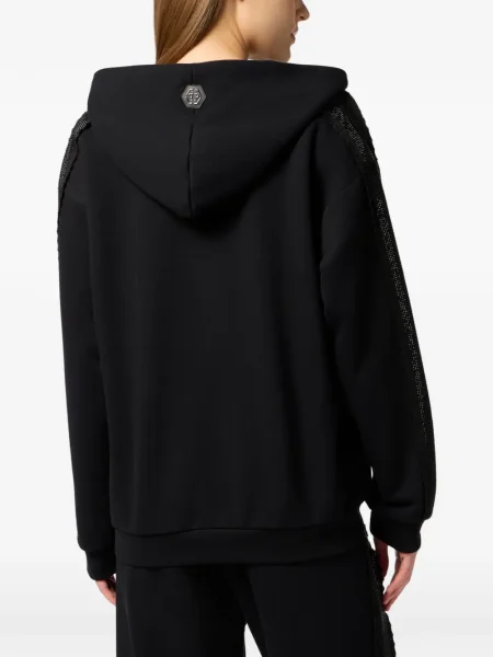 Hanorac cu glugă Philipp Plein negru