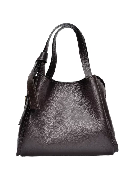 Geantă shopper Anna Luchini bordo