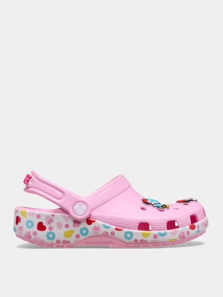 Детские сабо Crocs розовые