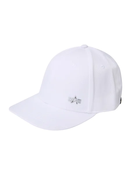 ALPHA INDUSTRIES Șapcă portocaliu / negru / argintiu alb