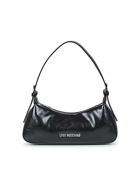 Pisemska torbica Love Moschino črna