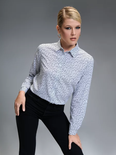 Рубашка Sinsay белая