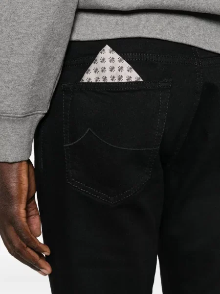 Pantaloni Jacob Cohën cu 5 buzunare negru