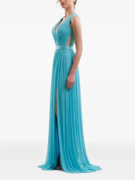 Rochie maxi Imroska albastru