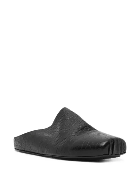 Papuci tip mules Uma Wang negru
