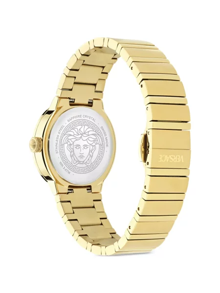 Ceas Versace cu perle verde
