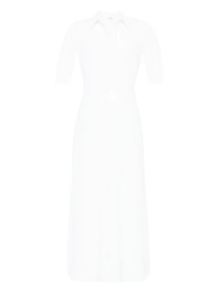 Rochie midi Adam Lippes alb