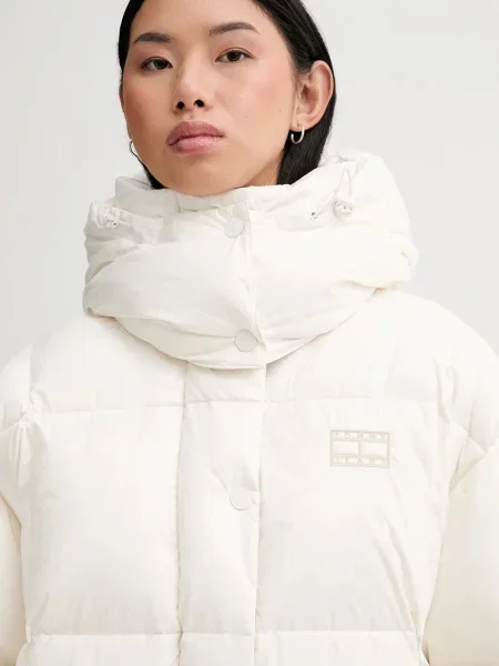 Tommy Jeans Пухено яке бежово