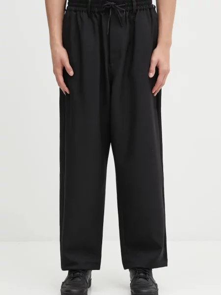 Pantaloni 3S Track bărbați chinos negru