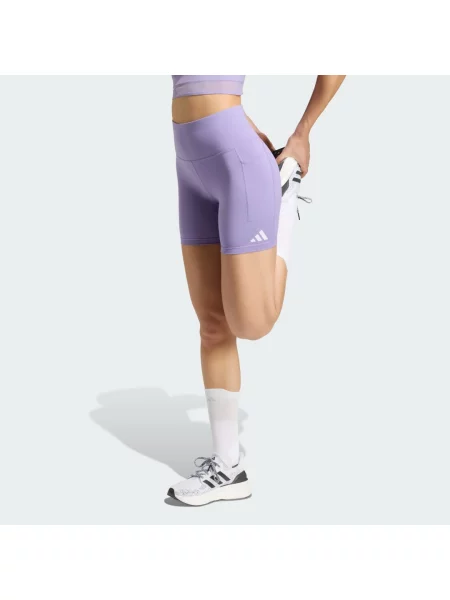 Krótkie legginsy do biegania Climacool