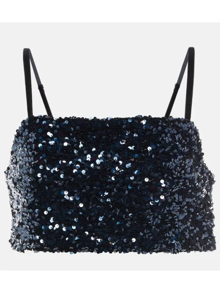 Cropp top Dorothee Schumacher albastru