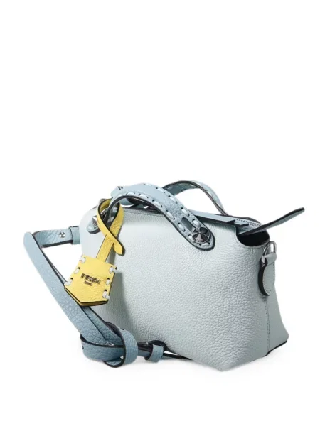 Geantă shopper Fendi din piele albastru