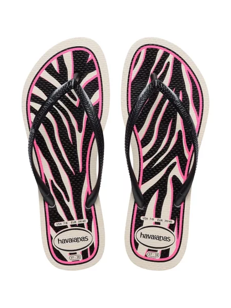 Havaianas japanke za žene SLIM ANIMALS crna