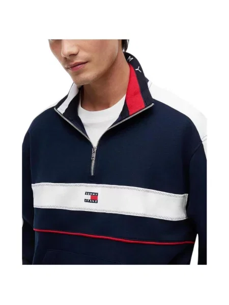 Tommy Jeans Hanorac Cblock Bleumarin albastru