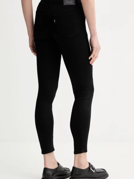 Levi's jeansy czarne