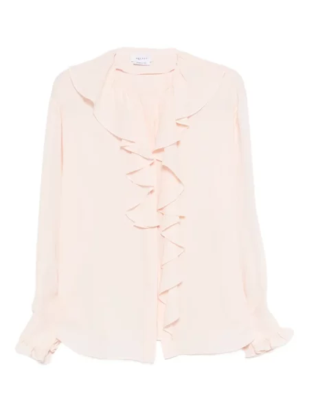 Cămașă Alexander Mcqueen cu volane roz