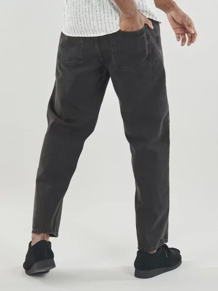 JACK & JONES Džínsy Eddie denim čierny