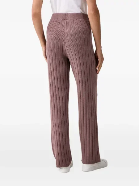 Pantaloni Chantelle tricotate violet