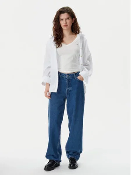 Tričko Tommy Jeans bílé