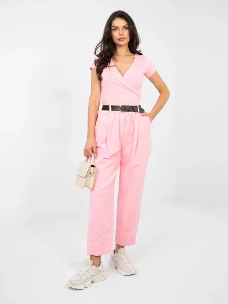 Hlače Italy Moda bež