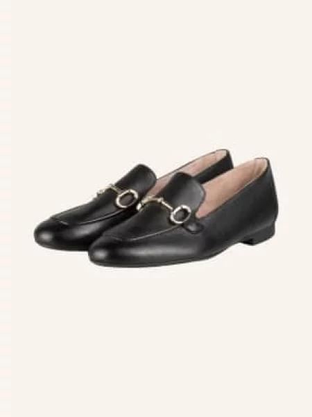 Paul Green Loafersy schwarz czarne