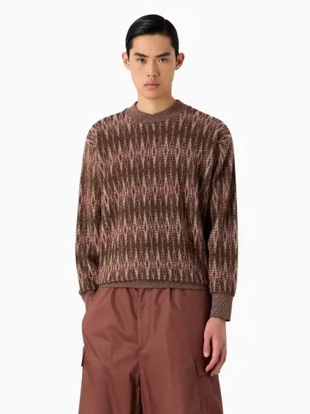 Emporio Armani Светр коричневий