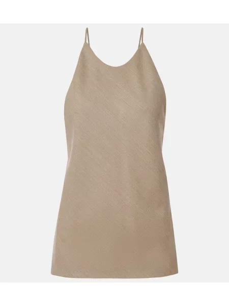 Top Calvin Klein Collection de lână gri