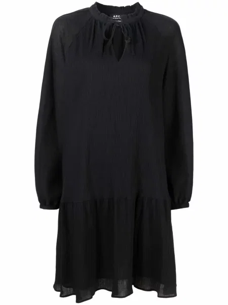 Rochie mini A.p.c. scurtă de costum negru