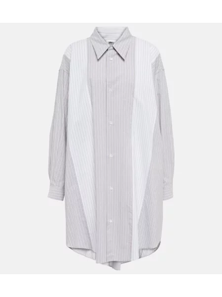 Sukienka casual Mm6 Maison Margiela casual szara