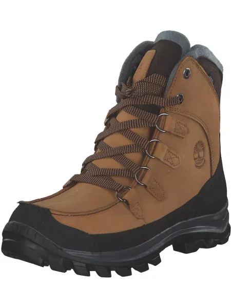 TIMBERLAND Bocanci cu șireturi CHILLBERG maro / gri negru
