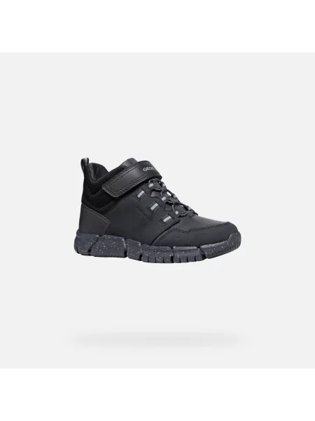 Cizme scurte copii Geox negru