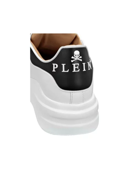Sneakersy Philipp Plein skórzane białe