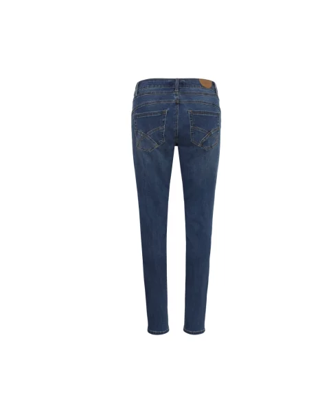 Skinny jeansy skinny Cream niebieskie
