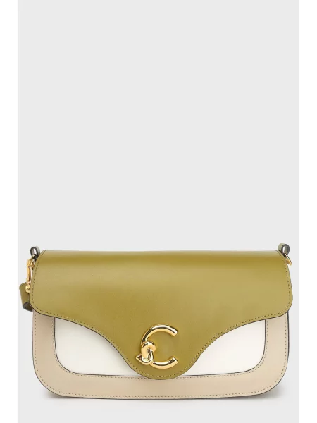 Сумка Coccinelle зеленая