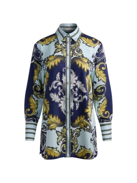 Cămașă Alice + Olivia cu imagine albastru