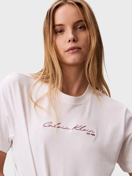 Футболка Calvin Klein Jeans біла
